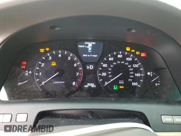 ✅ 2009 Lexus LS 460 • VIN: JTHCL46F595000906 • Lot: 90109245. Listed on Copart with 95,283 mi. Free auction sales archive from the USA and detailed vehicle history report at DreamBid. Image 9.