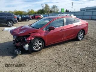 ✅ 2017 Chevrolet Cruze LT • VIN: 1G1BE5SM8H7210428 • Лот: 89854075. Опубликован ранее на Copart с пробегом 130 257 миль. Бесплатный доступ к архиву аукционных продаж из США и подробный отчёт об истории автомобиля на DreamBid. Изображение 1.