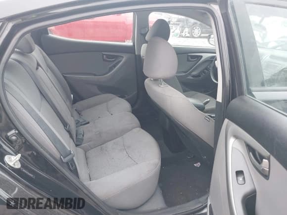✅ 2014 Hyundai Elantra SE • VIN: 5NPDH4AE7EH499787 • Lot: 43381088. Listed on IAAI with Not provided. Free auction sales archive from the USA and detailed vehicle history report at DreamBid. Image 8.
