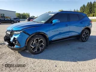 ✅ 2020 Chevrolet Blazer RS • VIN: 3GNKBKRS8LS718287 • Лот: 80689315. Опубликован ранее на Copart с пробегом 51 852 миль. Бесплатный доступ к архиву аукционных продаж из США и подробный отчёт об истории автомобиля на DreamBid. Изображение 1.