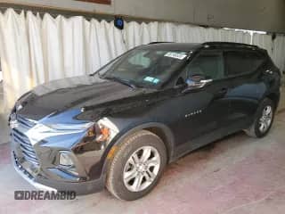 2020 Chevrolet Blazer LT z VIN 3GNKBHRS0LS719307, wystawiony jako Copart lot #80146535 z przebiegiem 39 721 mil mil oraz Szkoda całkowita • Salvage title. Historia ofert i sprzedaży dostępna na DreamBid. Obrazek 1.