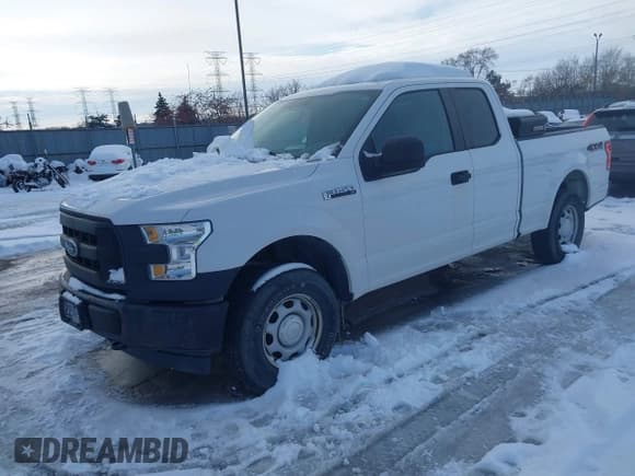 ✅ 2017 Ford F-150 XL • VIN: 1FTEX1E84HFB77780 • Lot: 43816850. Listed on IAAI with 161,209 mi. Free auction sales archive from the USA and detailed vehicle history report at DreamBid. Image 2.