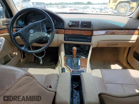 ✅ 1997 BMW 5 Series 528i • VIN: WBADD632XVBW10342 • Lot: 57026784. Listed on Copart with 102,115 mi. Free auction sales archive from the USA and detailed vehicle history report at DreamBid. Image 8.