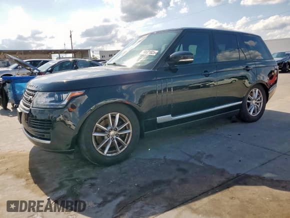 ✅ 2015 Land Rover Range Rover • VIN: SALGR2VF4FA211758 • Lot: 58521825. Listed on Copart with 102,295 mi. Free auction sales archive from the USA and detailed vehicle history report at DreamBid. Image 1.