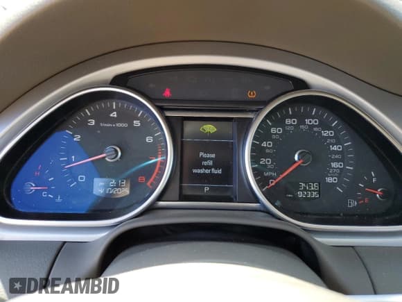 ✅ 2014 Audi Q7 S line Prestige • VIN: WA1DGAFE7ED001727 • Lot: 52205025. Listed on Copart with 82,336 mi. Free auction sales archive from the USA and detailed vehicle history report at DreamBid. Image 9.