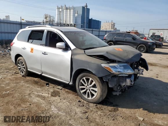 ✅ 2016 Nissan Pathfinder SV • VIN: 5N1AR2MN7GC646698 • Lot: 54892705. Listed on Copart with Not provided. Free auction sales archive from the USA and detailed vehicle history report at DreamBid. Image 4.