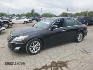 2012 Hyundai Genesis 3.8L z VIN KMHGC4DD9CU192456, wystawiony jako Copart lot #70171284 z przebiegiem 41 679 mil mil oraz Szkoda całkowita • Salvage title. Historia ofert i sprzedaży dostępna na DreamBid. Obrazek 1.