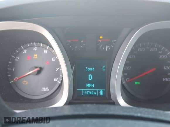 2012 Chevrolet Equinox 1LT with VIN 2GNFLDE57C6293850, listed as a IAAI auction lot 42628961 with 119,749 mi miles and . Bid and sale history available at DreamBid. Image 7.