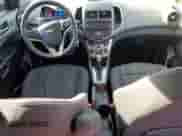 2014 Chevrolet Sonic LT with VIN 1G1JC5SHXE4172203, listed as a Copart auction lot 82361315 with 116,215 mi miles and Salvage title. Bid and sale history available at DreamBid. Image 8.