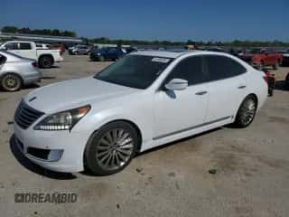 2015 Hyundai Equus Signature с VIN KMHGH4JH9FU100713, выставлен на аукционе Copart как лот 51806385 с пробегом 107 887 миль миль и Списание • Salvage title. История ставок и продаж доступна на DreamBid. Изображение 1.