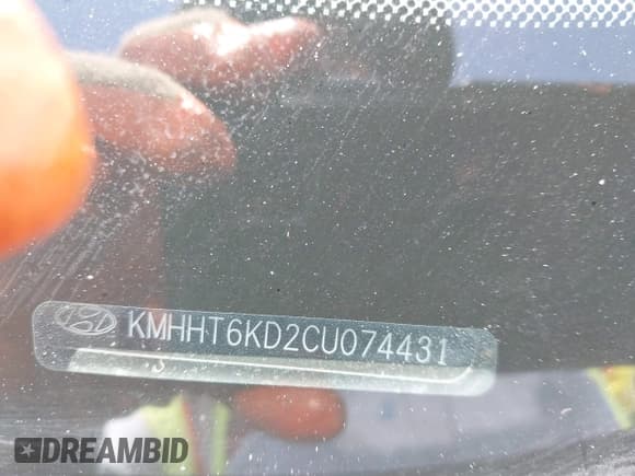 ✅ 2012 Hyundai Genesis Coupe Premium • VIN: KMHHT6KD2CU074431 • Lot: 43035548. Listed on IAAI with 202,526 mi. Free auction sales archive from the USA and detailed vehicle history report at DreamBid. Image 9.