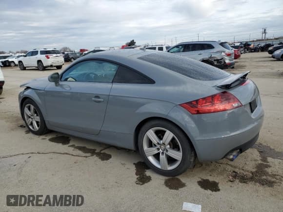 ✅ 2008 Audi TT 2.0T • VIN: TRUAF38J381036620 • Lot: 87733075. Listed on Copart with 154,548 mi. Free auction sales archive from the USA and detailed vehicle history report at DreamBid. Image 2.