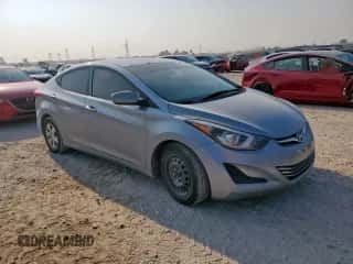 2016 Hyundai Elantra SE with VIN 5NPDH4AE3GH774848, listed as a Copart auction lot 81459525 with 222,961 mi miles and Clean title. Bid and sale history available at DreamBid. Image 4.