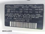 ✅ 2013 Hyundai Veloster w/Black Int • VIN: KMHTC6AD4DU163477 • Lot: 43326835. Wystawiony na IAAI z przebiegiem 109 212 mil. Bezpłatny archiwum sprzedaży aukcyjnych z USA i szczegółowy raport historii pojazdu na DreamBid. Zdjęcie 9.