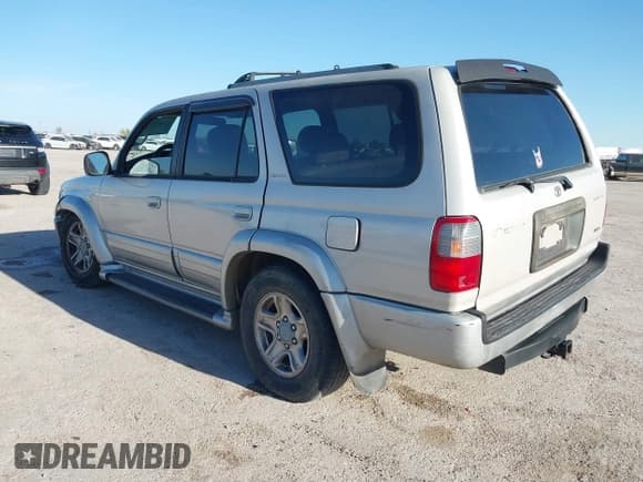 ✅ 2000 Toyota 4Runner Limited • VIN: JT3GN87R2Y0161453 • Lot: 43687930. Listed on IAAI with 291,797 mi. Free auction sales archive from the USA and detailed vehicle history report at DreamBid. Image 3.