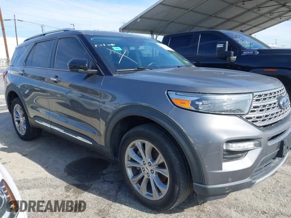 ✅ 2022 Ford Explorer Limited • VIN: 1FMSK8FH2NGB07625 • Lot: 43170619. Wystawiony na IAAI z przebiegiem 70 245 mil. Bezpłatny archiwum sprzedaży aukcyjnych z USA i szczegółowy raport historii pojazdu na DreamBid. Zdjęcie 1.