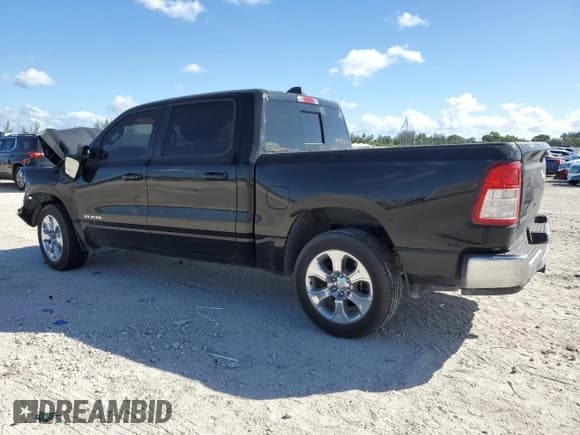 ✅ 2021 Ram 1500 Big Horn • VIN: 1C6RREFT0MN768945 • Lot: 86664265. Listed on Copart with Not provided. Free auction sales archive from the USA and detailed vehicle history report at DreamBid. Image 2.