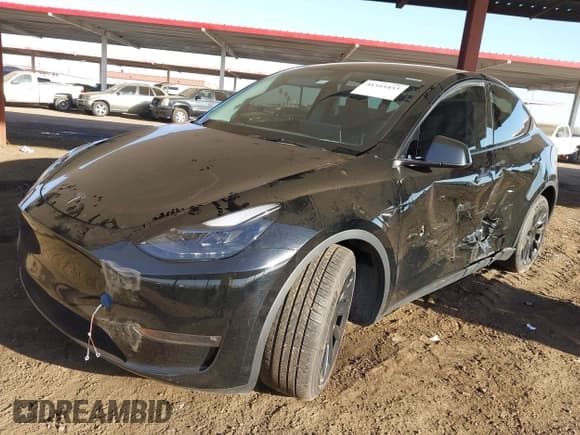 ✅ 2023 Tesla Model Y Long Range • VIN: 7SAYGDEE8PF815622 • Lot: 41515433. Listed on IAAI with 70,862 mi. Free auction sales archive from the USA and detailed vehicle history report at DreamBid. Image 6.