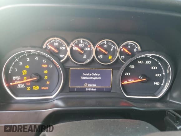 ✅ 2019 Chevrolet Silverado 1500 LTZ • VIN: 1GCPWEED5KZ134099 • Lot: 75094584. Wystawiony na Copart z przebiegiem 79 318 mil. Bezpłatny archiwum sprzedaży aukcyjnych z USA i szczegółowy raport historii pojazdu na DreamBid. Zdjęcie 9.