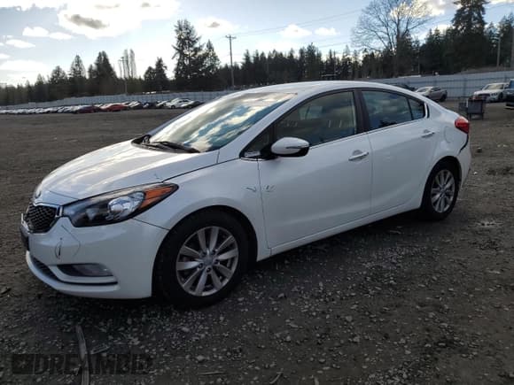 ✅ 2015 Kia Forte EX • VIN: KNAFX4A89F5364363 • Лот: 93331925. Опубликован ранее на Copart с пробегом 110 905 миль. Бесплатный доступ к архиву аукционных продаж из США и подробный отчёт об истории автомобиля на DreamBid. Изображение 1.