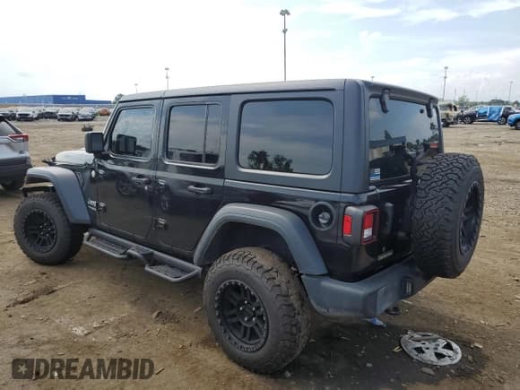 ✅ 2020 Jeep Wrangler Unlimited Sport • VIN: 1C4HJXDG4LW250410 • Лот: 68671355. Опубликован ранее на Copart с пробегом 64 009 миль. Бесплатный доступ к архиву аукционных продаж из США и подробный отчёт об истории автомобиля на DreamBid. Изображение 2.