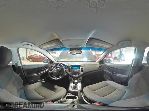 2014 Chevrolet Cruze LT with VIN 1G1PK5SB0E7367556, listed as a Copart auction lot 87376665 with 93,986 mi miles and Salvage title. Bid and sale history available at DreamBid. Image 14.