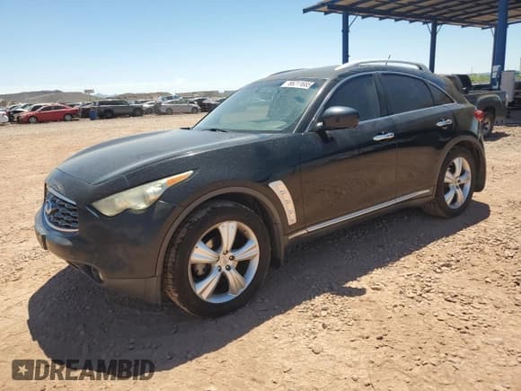✅ 2011 Infiniti FX • VIN: JN8AS1MW4BM140135 • Lot: 66211685. Listed on Copart with 191,135 mi. Free auction sales archive from the USA and detailed vehicle history report at DreamBid. Image 1.