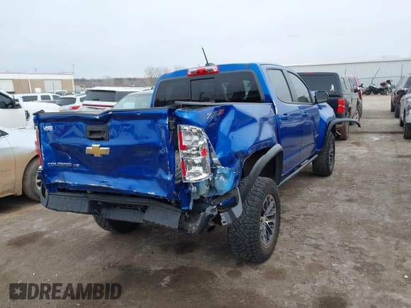 ✅ 2018 Chevrolet Colorado 4WD ZR2 • VIN: 1GCGTEEN7J1208489 • Лот: 41314735. Опубликован ранее на IAAI с пробегом 27 600 миль. Бесплатный доступ к архиву аукционных продаж из США и подробный отчёт об истории автомобиля на DreamBid. Изображение 4.