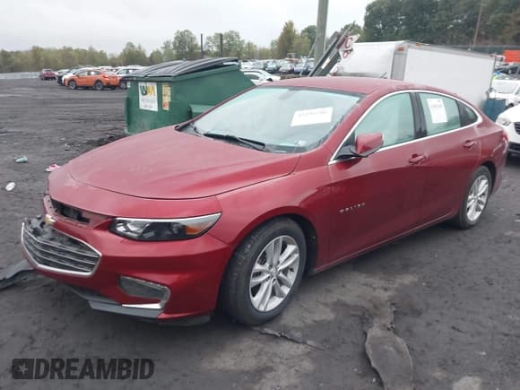 ✅ 2017 Chevrolet Malibu Hybrid • VIN: 1G1ZJ5SU9HF148490 • Lot: 43450100. Listed on IAAI with 119,363 mi. Free auction sales archive from the USA and detailed vehicle history report at DreamBid. Image 2.