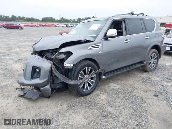 ✅ 2020 Nissan Armada SL • VIN: JN8AY2NC3L9621264 • Лот: 42803788. Опубликован ранее на IAAI с пробегом Не указан. Бесплатный доступ к архиву аукционных продаж из США и подробный отчёт об истории автомобиля на DreamBid. Изображение 2.