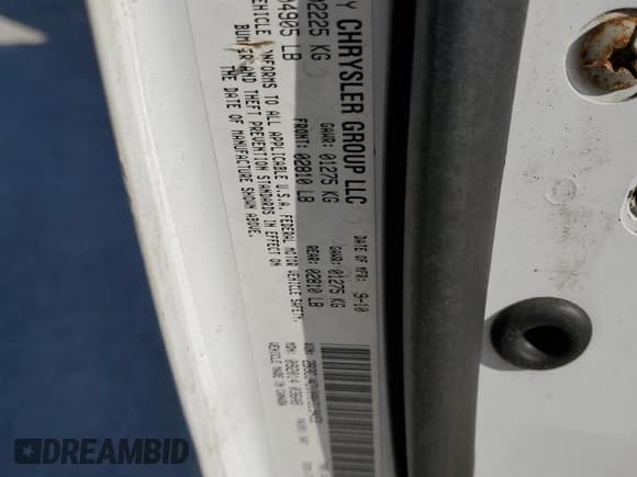 ✅ 2010 Dodge Challenger SE • VIN: 2B3CJ4DV0AH319453 • Lot: 85940654. Wystawiony na Copart z przebiegiem 239 518 mil. Bezpłatny archiwum sprzedaży aukcyjnych z USA i szczegółowy raport historii pojazdu na DreamBid. Zdjęcie 14.