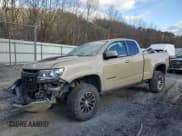 ✅ 2021 Chevrolet Colorado 4WD ZR2 • VIN: 1GCRTEEN2M1187631 • Лот: 82909564. Опубликован ранее на Copart с пробегом 52 950 миль. Бесплатный доступ к архиву аукционных продаж из США и подробный отчёт об истории автомобиля на DreamBid. Изображение 1.