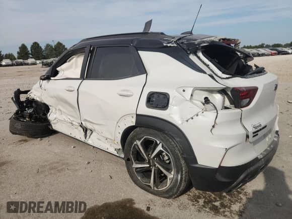 2023 Chevrolet TrailBlazer RS с VIN KL79MUSL6PB122352, выставлен на аукционе Copart как лот 80836355 с пробегом Не указан миль и Списание • Salvage title. История ставок и продаж доступна на DreamBid. Изображение 2.