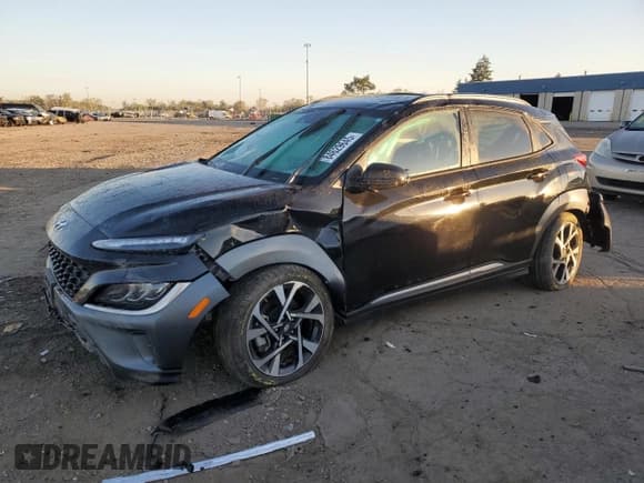 ✅ 2023 Hyundai Kona Limited • VIN: KM8K5CA38PU940534 • Lot: 84629645. Wystawiony na Copart z przebiegiem 31 224 mil. Bezpłatny archiwum sprzedaży aukcyjnych z USA i szczegółowy raport historii pojazdu na DreamBid. Zdjęcie 1.