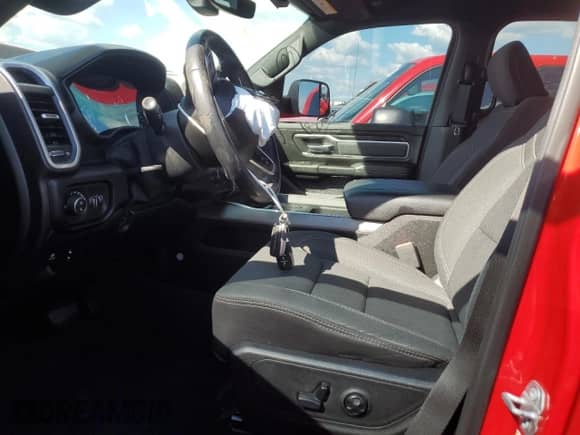 2019 Ram 1500 Big Horn с VIN 1C6RRFFG8KN824958, выставлен на аукционе Copart как лот 82164025 с пробегом 63 427 миль миль и Списание • Salvage title. История ставок и продаж доступна на DreamBid. Изображение 7.