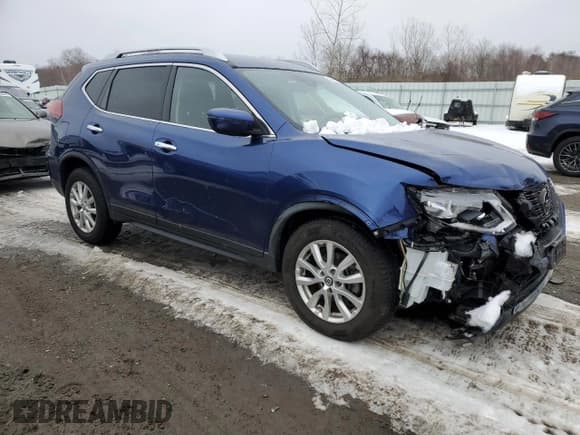 ✅ 2020 Nissan Rogue S • VIN: JN8AT2MV2LW130929 • Lot: 44408275. Listed on Copart with 34,754 mi. Free auction sales archive from the USA and detailed vehicle history report at DreamBid. Image 4.