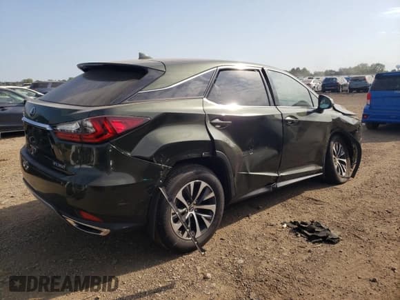 ✅ 2022 Lexus RX 350 • VIN: 2T2AZMDA0NC342495 • Lot: 72047545. Listed on Copart with 27,247 mi. Free auction sales archive from the USA and detailed vehicle history report at DreamBid. Image 3.