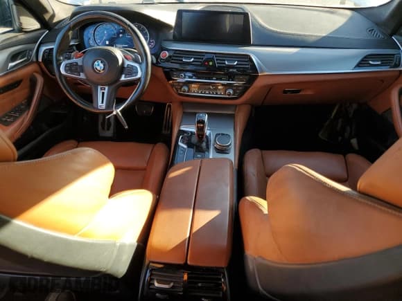 ✅ 2019 BMW M5 Competition • VIN: WBSJF0C50KB447633 • Lot: 89912515. Listed on Copart with Not provided. Free auction sales archive from the USA and detailed vehicle history report at DreamBid. Image 8.