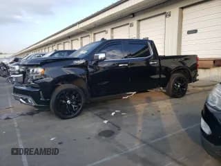 ✅ 2019 Chevrolet Silverado 1500 High Country • VIN: 1GCUYHED1KZ179894 • Lot: 80780385. Listed on Copart with 147,371 mi. Free auction sales archive from the USA and detailed vehicle history report at DreamBid. Image 1.