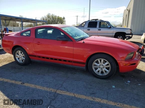 ✅ 2007 Ford Mustang Deluxe • VIN: 1ZVFT80N475310657 • Lot: 85332745. Listed on Copart with 144,761 mi. Free auction sales archive from the USA and detailed vehicle history report at DreamBid. Image 4.
