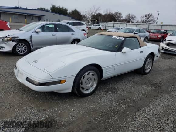 1991 Chevrolet Corvette with VIN 1G1YY3382M5113089, listed as a Copart auction lot 86397234 with 138,534 mi miles and Salvage title. Bid and sale history available at DreamBid. Image 1.