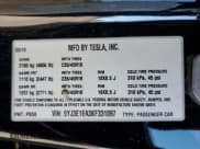 ✅ 2019 Tesla Model 3 Mid Range • VIN: 5YJ3E1EA3KF331097 • Lot: 90698445. Wystawiony na Copart z przebiegiem 211 381 mil. Bezpłatny archiwum sprzedaży aukcyjnych z USA i szczegółowy raport historii pojazdu na DreamBid. Zdjęcie 12.