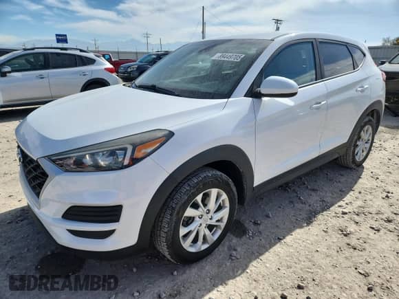 2019 Hyundai Tucson SE with VIN KM8J23A45KU887684, listed as a Copart auction lot 89449705 with 82,722 mi miles and Clean title. Bid and sale history available at DreamBid. Image 1.