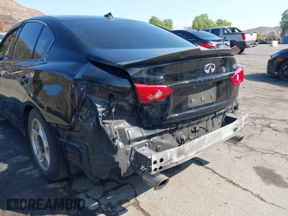 ✅ 2014 Infiniti Q50 Sport • VIN: JN1BV7AP2EM690710 • Lot: 43174876. Listed on IAAI with 183,019 mi. Free auction sales archive from the USA and detailed vehicle history report at DreamBid. Image 6.