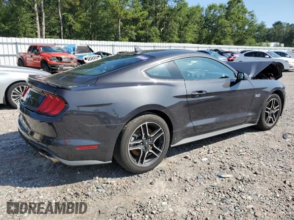 ✅ 2023 Ford Mustang GT • VIN: 1FA6P8CF4P5307162 • Lot: 64688555. Listed on Copart with 12,248 mi. Free auction sales archive from the USA and detailed vehicle history report at DreamBid. Image 3.