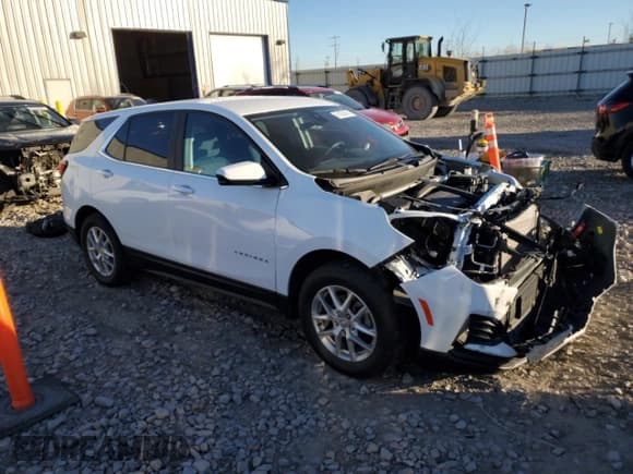 ✅ 2024 Chevrolet Equinox LT • VIN: 3GNAXUEG5RS101996 • Lot: 91062645. Listed on Copart with 22,505 mi. Free auction sales archive from the USA and detailed vehicle history report at DreamBid. Image 4.