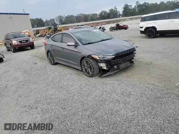 ✅ 2018 Hyundai Elantra Sport • VIN: KMHD04LB9JU611737 • Lot: 81785515. Listed on Copart with 137,588 mi. Free auction sales archive from the USA and detailed vehicle history report at DreamBid. Image 14.