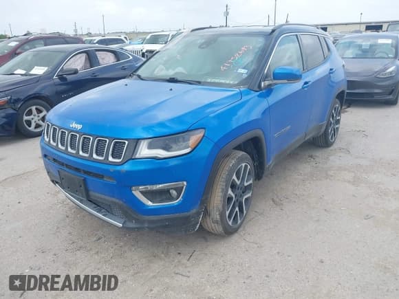 ✅ 2021 Jeep Compass Limited • VIN: 3C4NJDCB4MT602030 • Lot: 41752693. Wystawiony na IAAI z przebiegiem Nie podano. Bezpłatny archiwum sprzedaży aukcyjnych z USA i szczegółowy raport historii pojazdu na DreamBid. Zdjęcie 2.