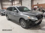 ✅ 2015 Nissan Pathfinder Platinum • VIN: 5N1AR2MM7FC662003 • Lot: 43771176. Listed on IAAI with 156,966 mi. Free auction sales archive from the USA and detailed vehicle history report at DreamBid. Image 1.