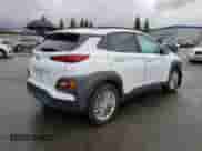 2018 Hyundai Kona SEL with VIN KM8K22AA6JU069691, listed as a Copart auction lot 43238803 with 60,574 mi miles and . Bid and sale history available at DreamBid. Image 3.